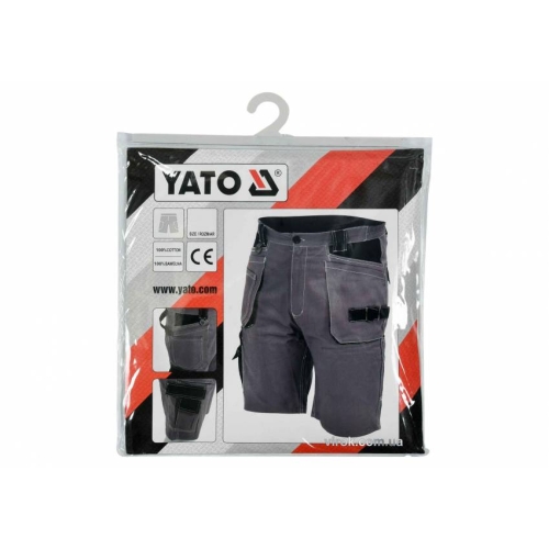 Шорти робітники YATO, розмір L; 100% бавовна