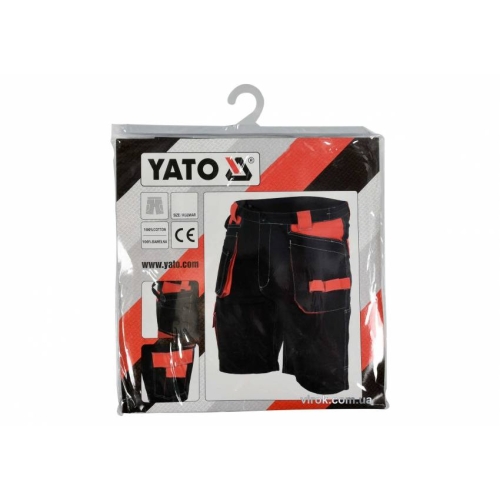 Шорти робочі YATO розмір XL 100%- бавовна