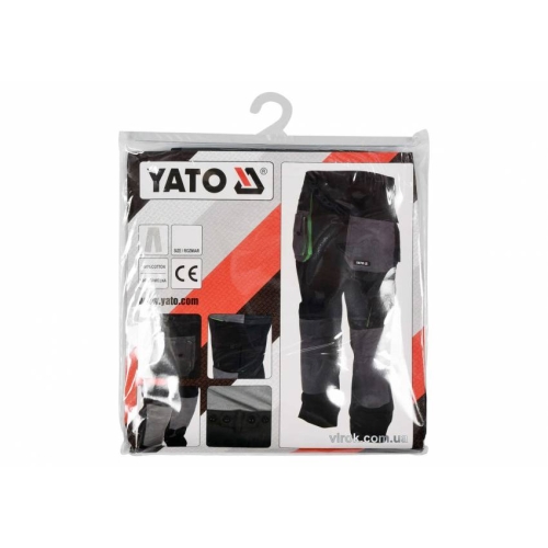 Штани робочі YATO розмір L, 100% - бавовна