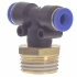Штуцер цанговий (Т-подібний) Ø6*6*6мм МТ 1/2" Sigma (7027351)