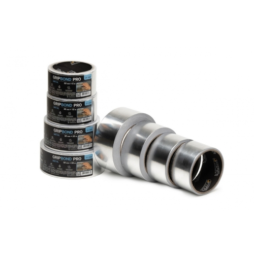 Скотч алюмінієвий MASTERTOOL 50 мм 25 м 77-1525