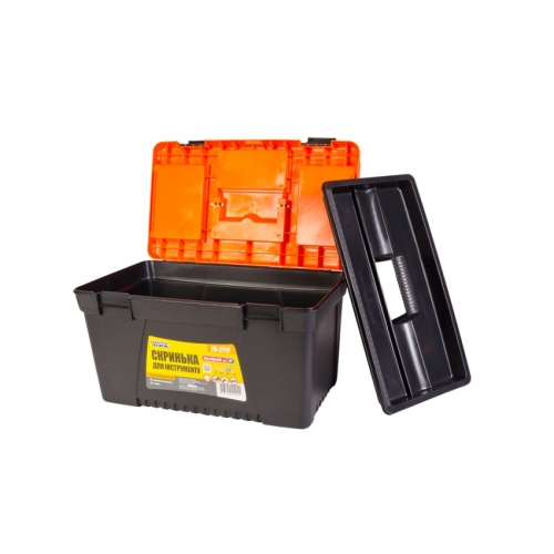 Скринька для інструменту MASTERTOOL 17" (432х248х240 мм) пластикові замки 79-2717