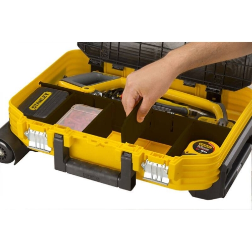 Скринька техніка FATMAX®, 540х400х435 мм, армована скловолокном, оснащена колесами STANLEY FMST1-72383