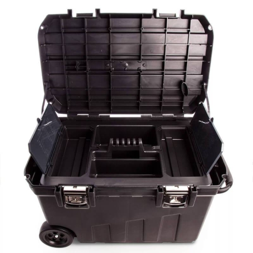 Скринька великого об'єму Mobile Job Chest, розміри 768х490х476 мм, з колесами STANLEY 1-92-978