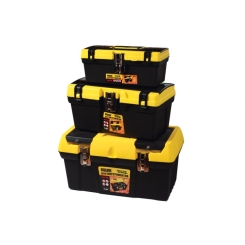 Скриньки для інструменту MASTERTOOL комплект 3 шт 12.5"+16"+19" металеві замки (79-2038/2039/3052) 79-2001
