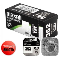 Срібно-оксидна батарейка Maxell "таблетка" SR721SW 10шт/уп