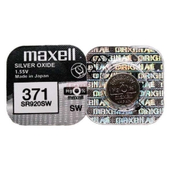 Срібно-оксидна батарейка Maxell "таблетка" SR920SW 1шт/уп