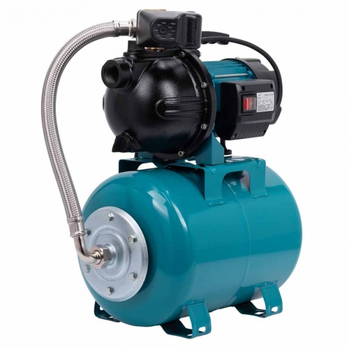 Станція 1.0kW Hmax 44m Qmax 73л/хв (самовсмоктуючий насос) 24л Україна AquaticaLEO (775347/24)