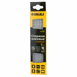 Стрижні клейові Ø8*200мм 6шт (запах троянди) Sigma (2705341)