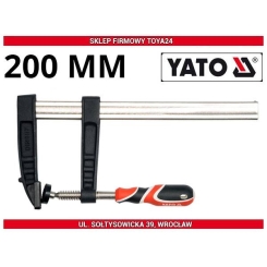 Струбцина YATO, L=200 мм, h=50 мм [12/48]