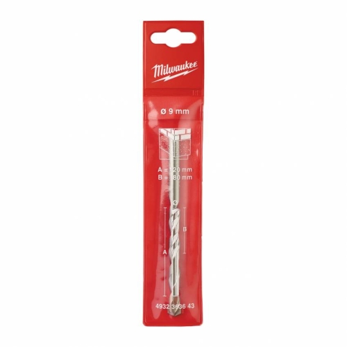 Свердло по бетону MILWAUKEE DIN 8039 Ø9x120 6