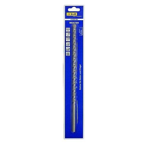 Свердло по бетону S & R Meister 10x300 мм