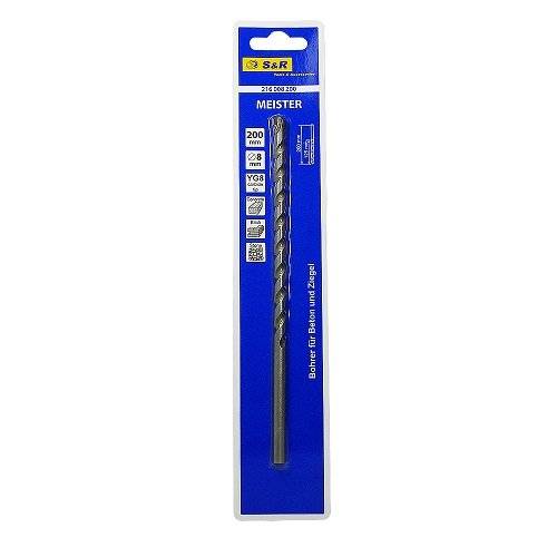 Свердло по бетону S & R Meister 8x200 мм