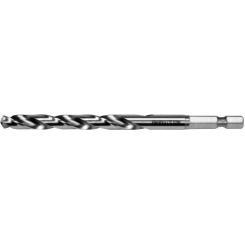 Свердло по металу YATO: HSS6542, Ø=7.5мм, HEX-1/4", l=109/69мм, для нержав., конструкт., ліг.