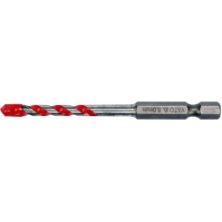 Свердло універсальне YATO: YG6X, Ø= 5 мм, l= 85/30 мм, HEX-1/4"