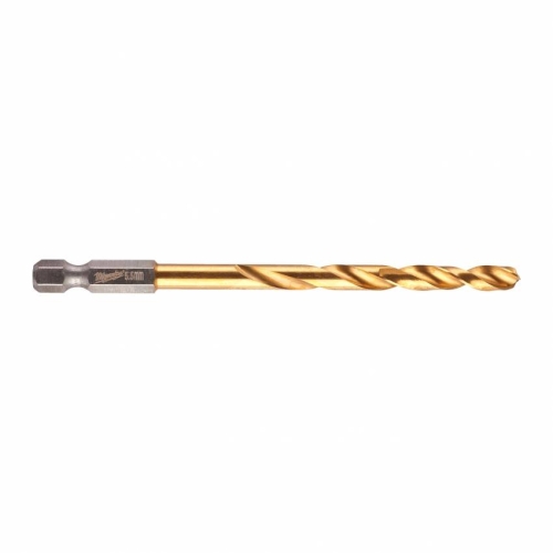Свердло по металу RedHEX HSS-G TiN MILWAUKEE, Ø2,5мм, (2шт)