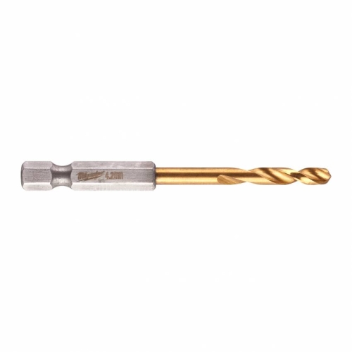 Свердло по металу RedHEX HSS-G TiN MILWAUKEE, Ø2,5мм, (2шт)
