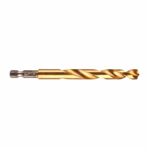 Свердло по металу RedHEX HSS-G TiN MILWAUKEE, Ø3,2мм, (2шт)