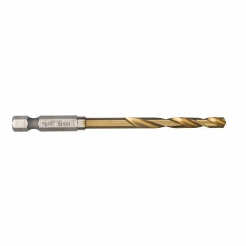 Свердло по металу RedHEX HSS-G TiN MILWAUKEE, Ø5,0мм