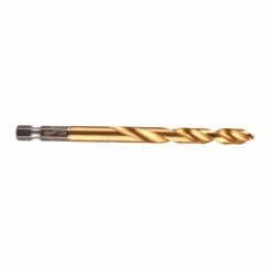 Свердло по металу RedHEX HSS-G TiN MILWAUKEE, Ø7,5мм