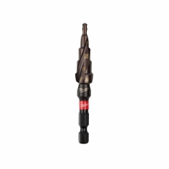 Свердло ступінчасте SHOCKWAVE Impact Duty MILWAUKEE, Ø4-12мм з кроком 2мм