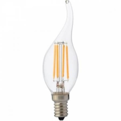 Світлодіодна лампа FILAMENT FLAME-6 6W Е14 4200К