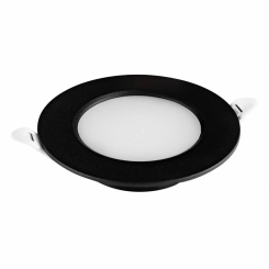 Світлодіодний світильник вбудований LED AURA-3 3W 4200K чорний