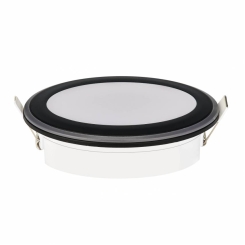 Світлодіодний світильник вбудований LED PARKER-12 12W 4200K чорний