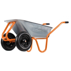 Тачка садово-будівельна двоколісна MASTERTOOL 100 л 230 кг 79-9854