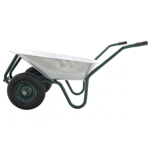 Тачка садово-будівельна двоколісна MASTERTOOL 85 л 250 кг 79-9846