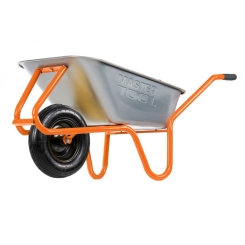 Тачка садово-будівельна одноколісна MASTERTOOL 100 л 180 кг 79-9852