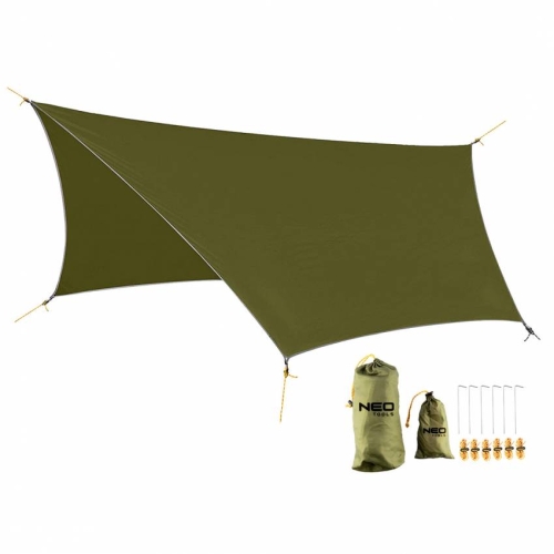 Тент 360 x 290 2000PU 210T комплект + гачки, мотузки