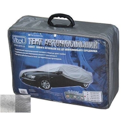 Тент автом. CC13401 XL сірий з підкладкою PEVA PP Cotton/534х178х120 к.с.