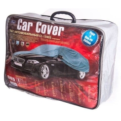 Тент автом. CC13402 XL сірий з підкладкою PEVA Non PP Cotton/533х178х119 л.с.