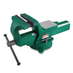 Тиск слюсарний поворотний 4" кований TOPTUL DJAD0104