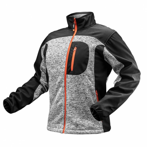 Трикотажна блуза + softshell; розмір M