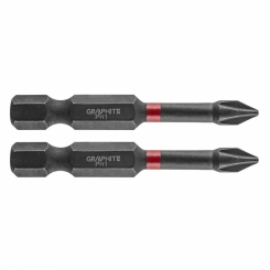 Ударний біт PH1 x 50 мм, 2 шт.
