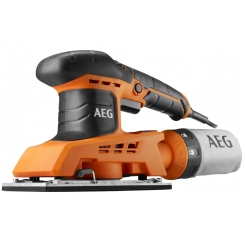 Віброшліфмашина FS250 AEG, 250Вт, 6000-12000кол/хв, 90х187мм, Ø2мм,1,8кг