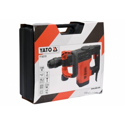 Відбійний молоток мережевий SDS-Max YATO 1150 Вт