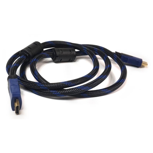 Відео кабель PowerPlant HDMI - HDMI, 1.5м, позолочені конектори, 1.4V, Nylon