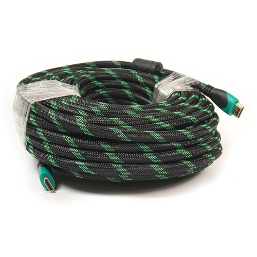 Відео кабель PowerPlant HDMI - HDMI, 20м, позолочені конектори, 2.0V, Double ferrites, Highspeed