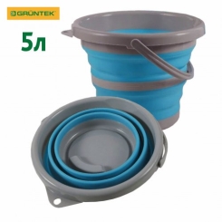 Відро складане силіконове Gruntek 5л