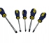 Викрутка набір 5 од. СТАНДАРТ (SL4x100, SL5x100, SL6x150, PH1x80, PH2x100) SDS05