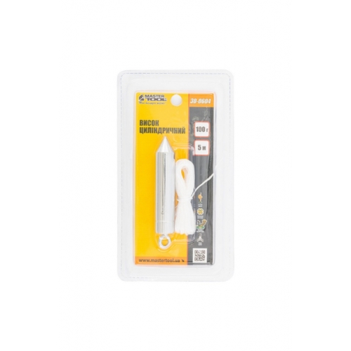 Висок будівельний MASTERTOOL циліндричний 100 г 30-0604