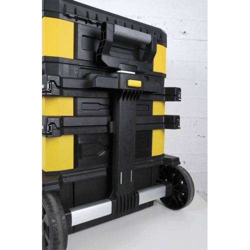 Ящик металопластмасовий Rolling Workshop, розміри 568x730x389 мм, на колесах STANLEY 1-95-621