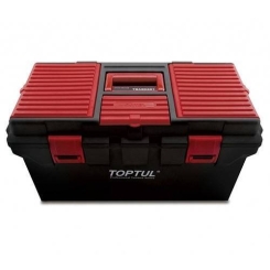 Ящик для інструментів 4 секції (пластик) 556(L)x278(W)x270(H)mm TOPTUL TBAE0401