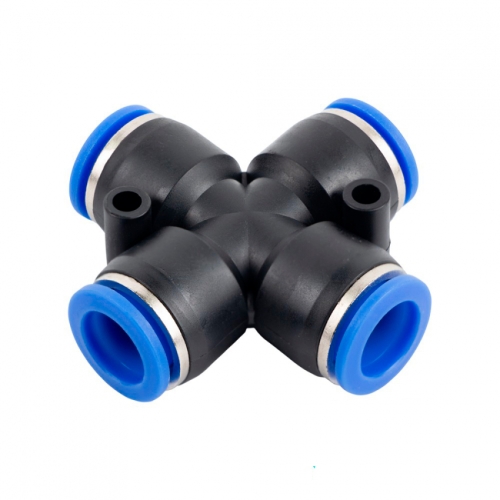З'єднання цангове (Х-подібне) Ø8*8*8*8мм Sigma (7026601)