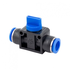 З'єднання цангове (з краном) Ø6*6мм Sigma (7026761)