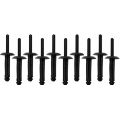 Заклепки пластикові YATO, 6.6x17.2 мм, 10 шт.Nylon
