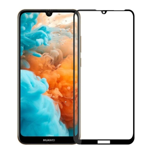 Захисне скло Full screen PowerPlant для Huawei Y6 (2019), Black